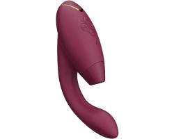 Womanizer Duo 2 Bordeaux Air klitoral Stimülatör ve Güçlü G-Spot Vibratörü