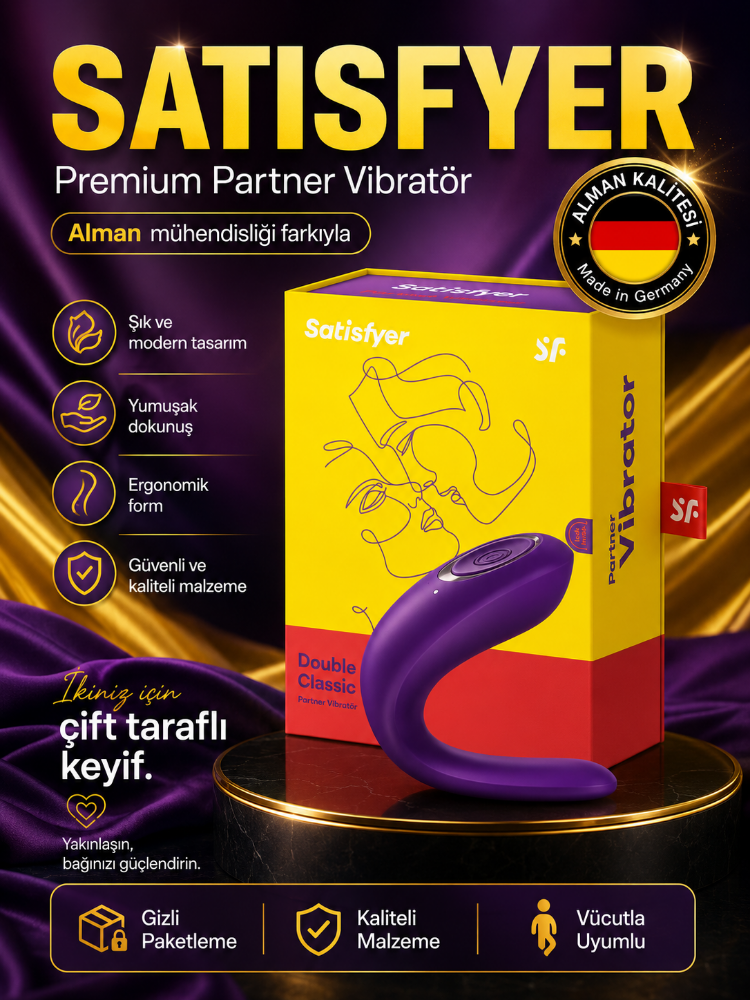 Partner Yeni Nesil Çiftler İçin Güçlü Titreşim Motoruna Sahip Şarjlı Vibratör