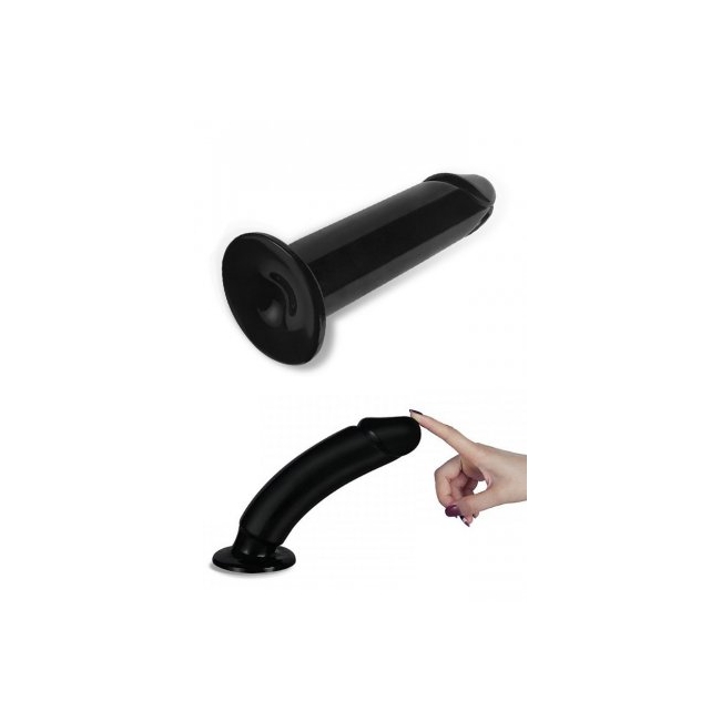 Anal Siyah 23 Cm Büyük Boy Dildo Plug