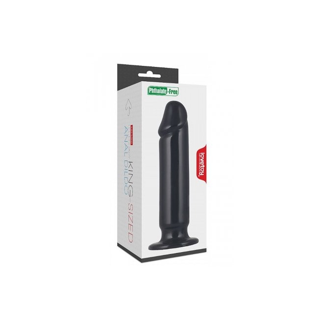 Anal Siyah 23 Cm Büyük Boy Dildo Plug