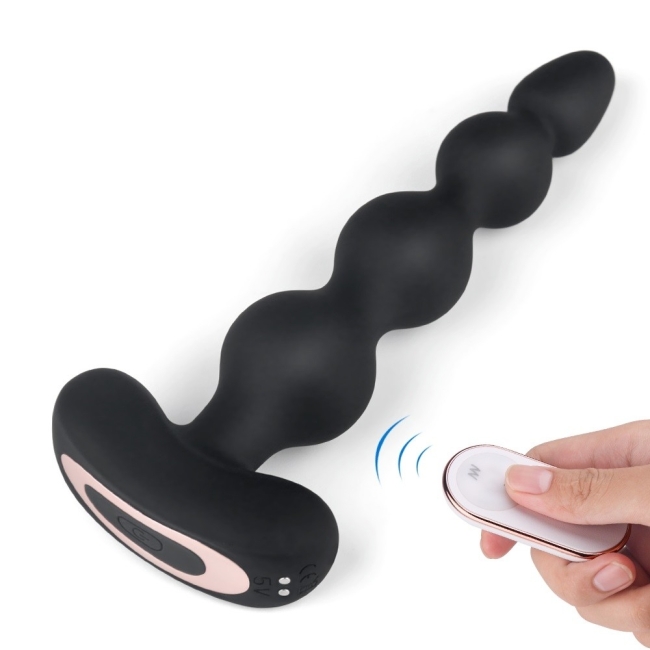 Andrew 9 Modlu Titreşimli Kumandalı Boğumlu Anal Plug & Vibratör
