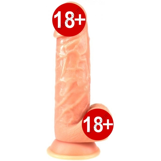 Antony 23 cm Esnek Bükülebilir Kalın Realistik Penis Dildo