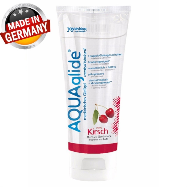 Aqua Glide 100 Ml Kirazlı Kayganlaştırıcı Jel Made İn Germany