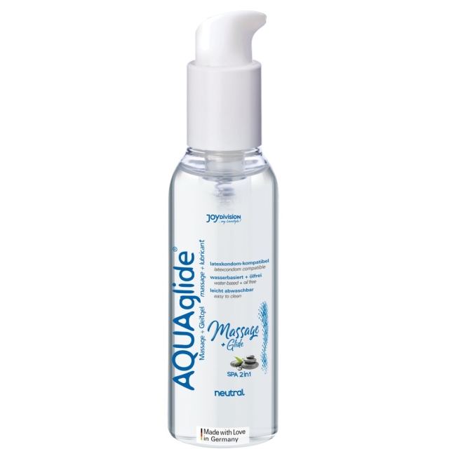 AQUAglide Masaj + Kayganlaştırıcı Natural 200 Ml Made İn Germany