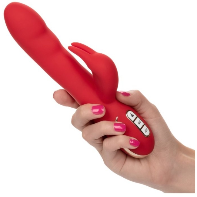 CalExotics Heated Ultra Soft Isıtmalı Rabbit Vibratör