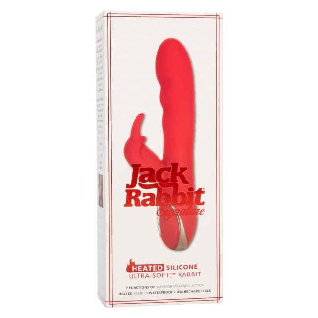 CalExotics Heated Ultra Soft Isıtmalı Rabbit Vibratör