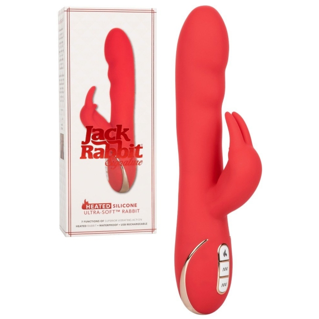 CalExotics Heated Ultra Soft Isıtmalı Rabbit Vibratör