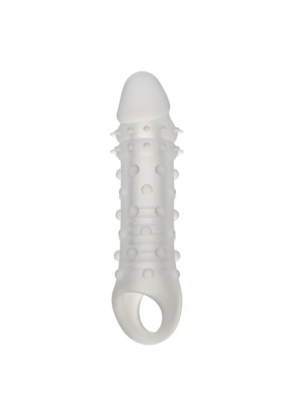 Calexotıcs Liquid Silicone Adonis Tırtıklı Penis Kılıfı