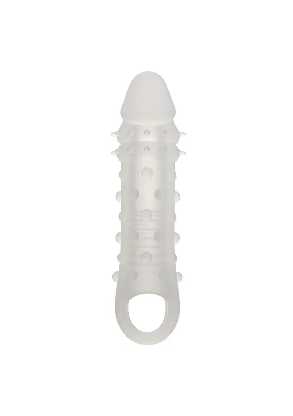 Calexotıcs Liquid Silicone Adonis Tırtıklı Penis Kılıfı