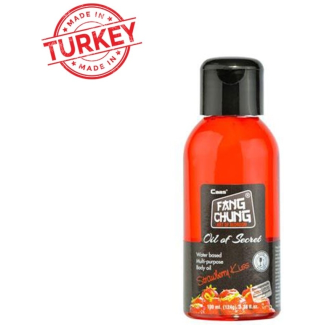 Çilek Aromalı Oral Sekse Uygun 100 Ml Masaj Yağı