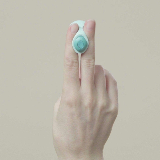 Dame Products Fin Finger Vibratör Jade Güçlü Parmak Arası Vibratör