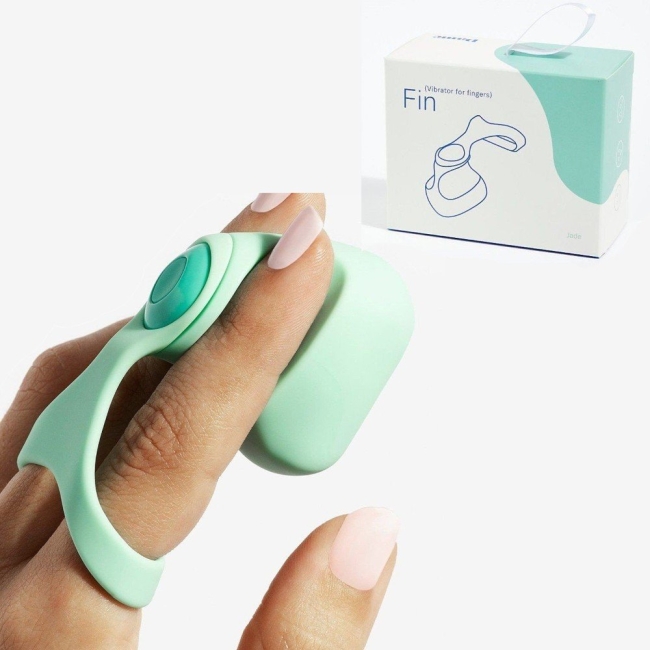 Dame Products Fin Finger Vibratör Jade Güçlü Parmak Arası Vibratör