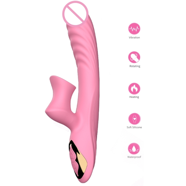 Dibe 7 Modlu Titreşimli G-Bölgesi ve Klitoris Uyarıcı Şarjlı Vibratör