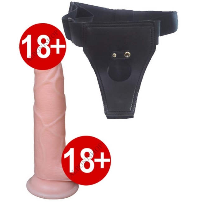 Dildo Series Fairy Dragon 19 Cm Belden Bağlamalı Realistik Penis