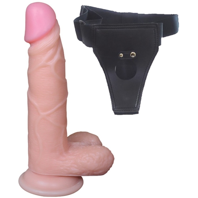 Dildo Series Fairy Dragon 19 Cm Belden Bağlamalı Realistik Penis
