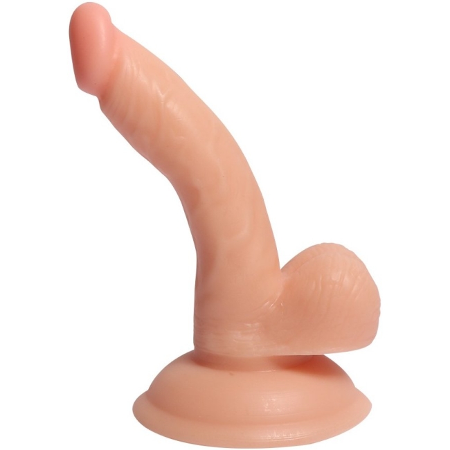 Dildo Series Esnek  13 Cm Realistik Penis Anal Dildo Kemerli Penis