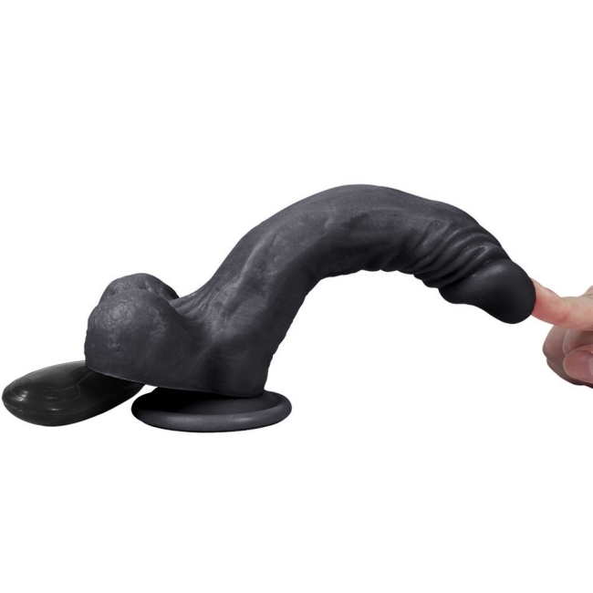 Dildo Series Xuanyuan 21 Cm 10 Modlu Titreşimli Belden Bağlamalı Realistik Penis