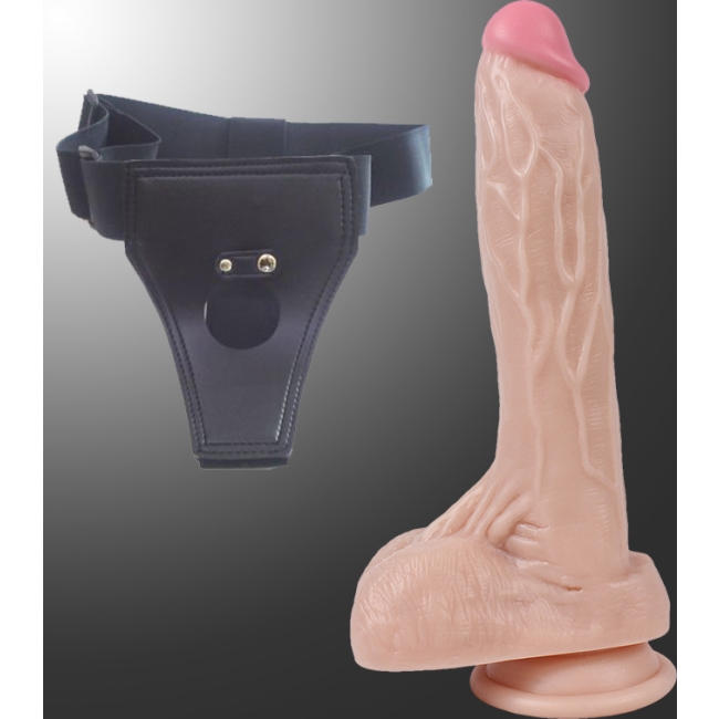 Dildo Series Dragon 21 Cm Strap On Realistik Penis