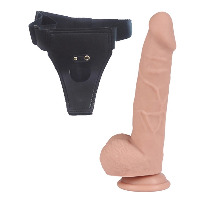 Dildo Series Mars Bendable 19 Cm Belden Bağlamalı Realistik Penis