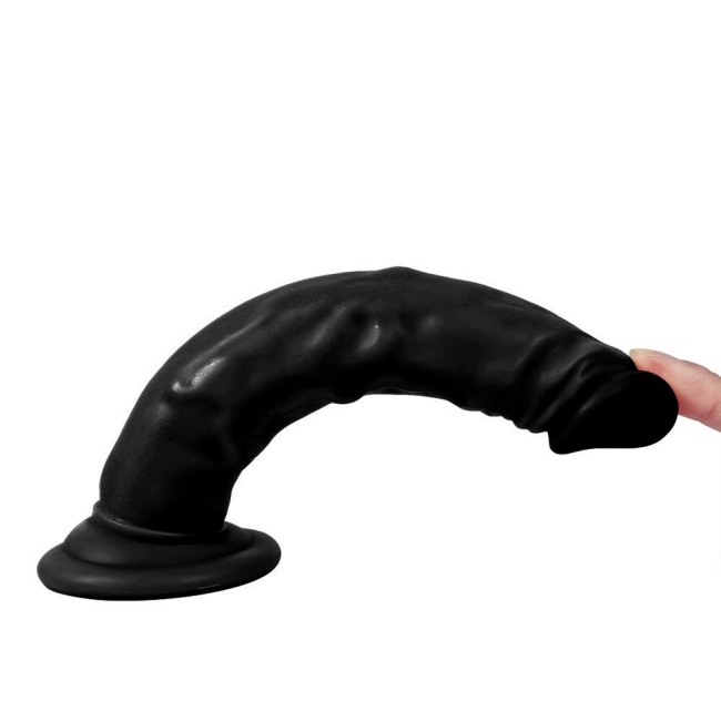Dildo Series Siyah Naruto 19 Cm Esnek  Realistik Penis Dildo