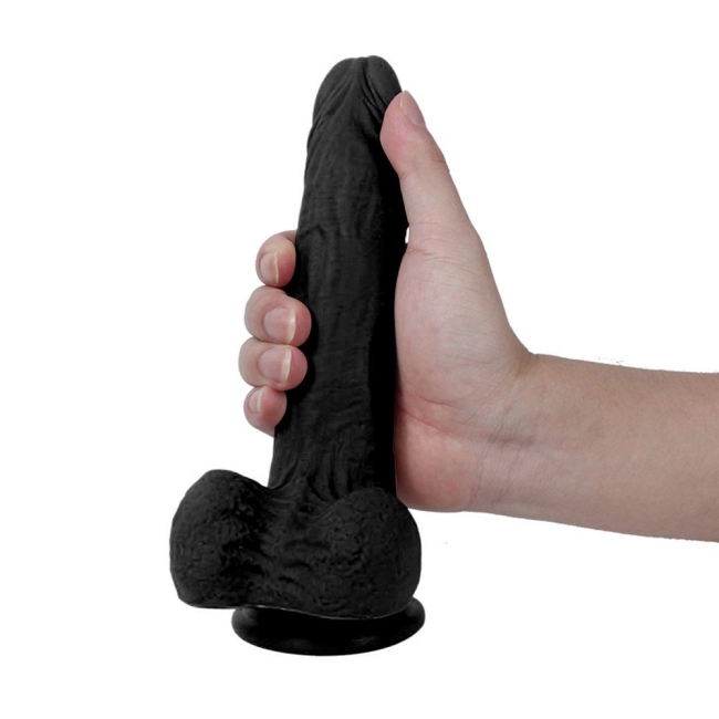 Dildo Series Siyah Yuan 21 Cm Realistik Penis