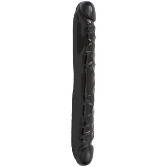 Doc Johnson Çift Başlı Siyah Penis 30 CM Made in USA