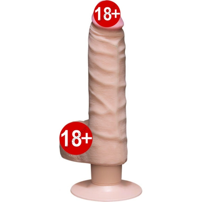 Doc Jonhson The Realistik Kock Özel Ur3 Dokulu Slim 7 Titreşimli Dildo