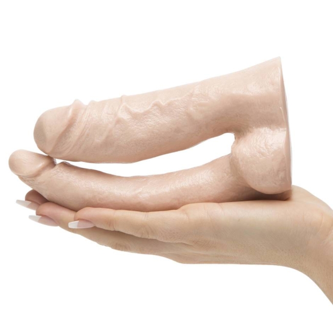 Doc Jonhson Doğal Çift Taraflı Realistik Kemerli Çift Başlı Penis Made İn USA