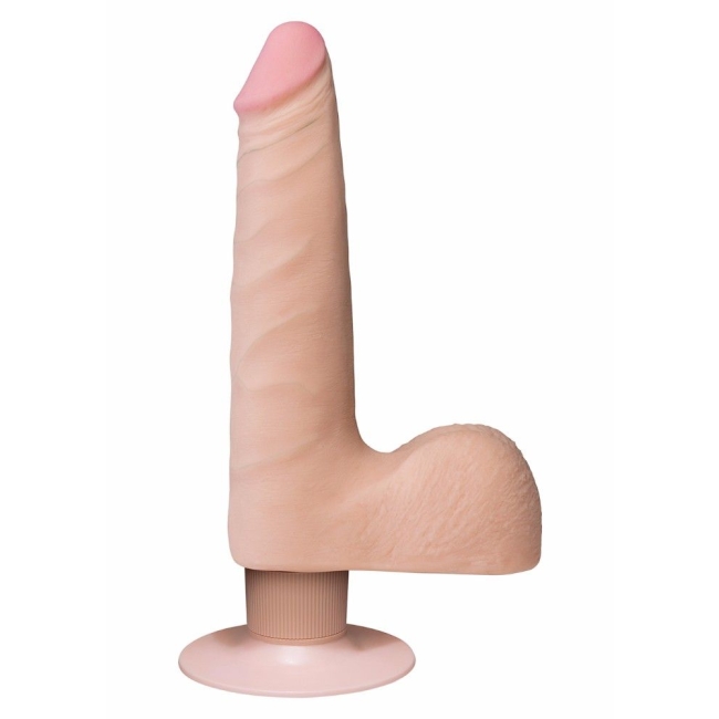 Doc Jonhson The Realistik Kock Özel Ur3 Dokulu Slim 7 Titreşimli Dildo