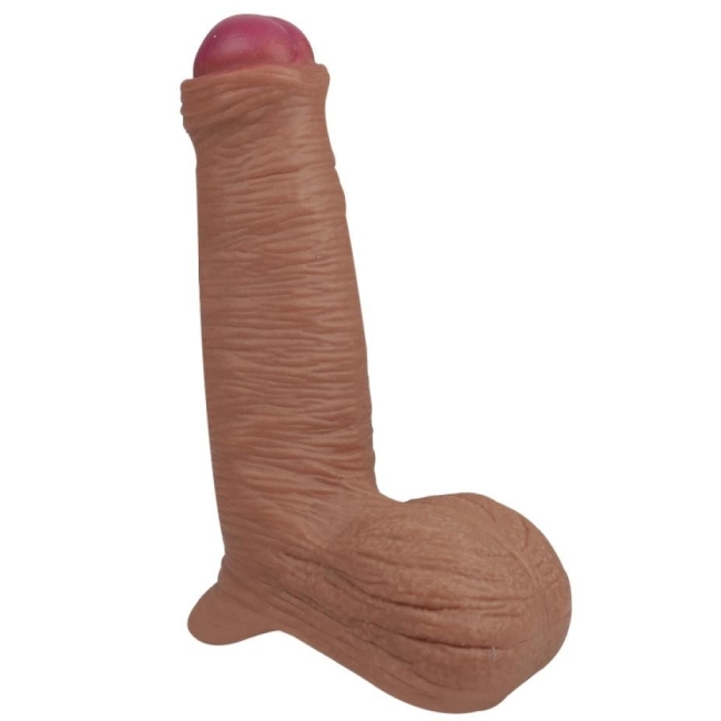 Double Layer 21 cm Özel Üretim Çift Katmanlı Realistik Penis Kılıfı 