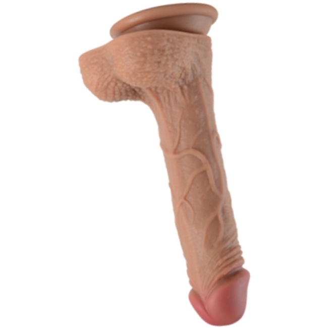 Double Layer Çift Katmanlı Ultra Yumuşak 21 Cm Realistik Penis	