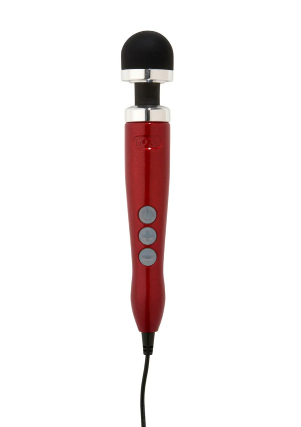 Doxy Die Cast 3 Compact Massager Red Ultra Güçlü Titreşimli Masaj Vibratör Aleti