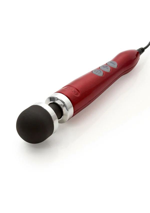 Doxy Die Cast 3 Compact Massager Red Ultra Güçlü Titreşimli Masaj Vibratör Aleti