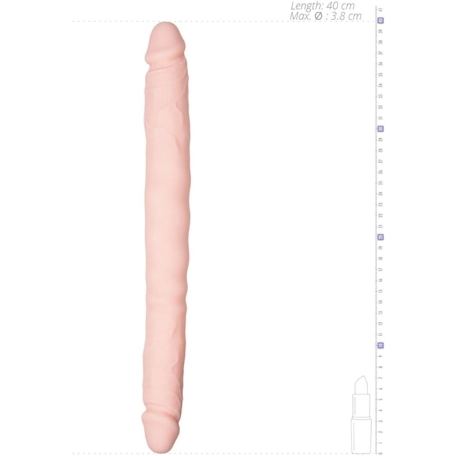 Easy Toys Double Ended Çift Başlı Silikon 40 cm Dildo
