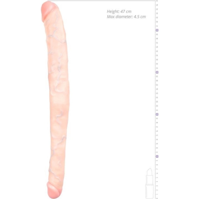 EasyToys Mr. Long Dong Çift Başlı 46 Cm Dildo