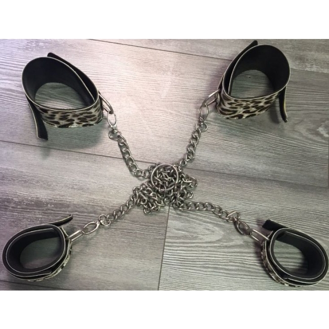 El Ve Ayak Kelepçesi Leopar