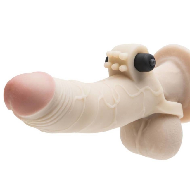 Fantasy X-Tensions Titreşimli Real Feel 2 Penis Kılıfı Made İn USA
