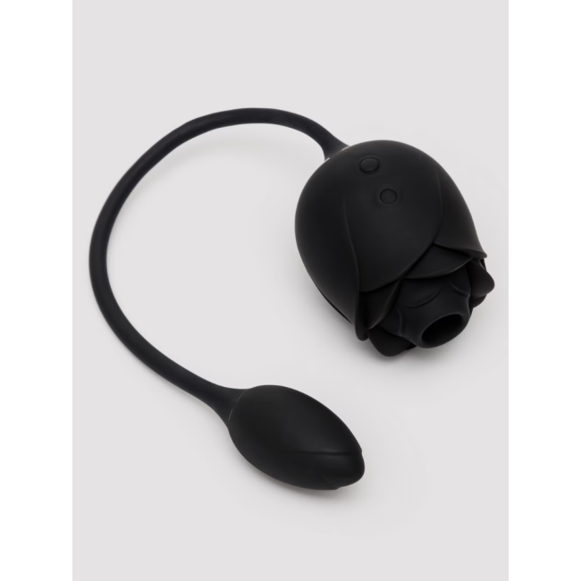 Fifty Shades of Grey Allıklı Gül Klitoral Emme Uyarıcısı ve Titreşimli Yumurta Vibratör