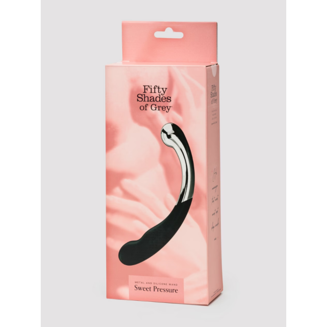Fifty Shades of Grey Sweet Pressure Dark Çelik Ve Silikon Çift Taraflı Dildo