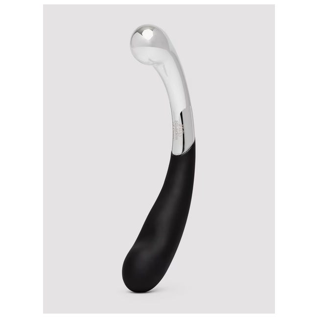 Fifty Shades of Grey Sweet Pressure Dark Çelik Ve Silikon Çift Taraflı Dildo