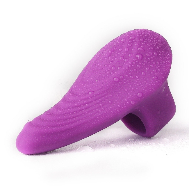 Finger Klitoris Özel Su Geçirmez Parmağa Takılabilen Mini Titreşimli Vibratör