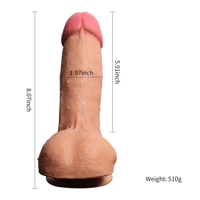 Firefly 20 cm Çift Katman Ekstra Yumuşak Belden Bağlamalı Penis