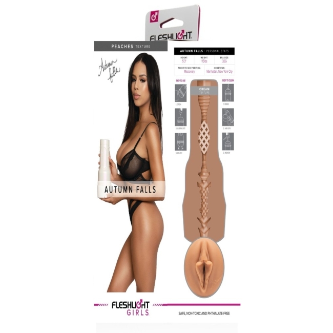 Fleshlight Autumn Falls Cream Vajina Mastürbatör