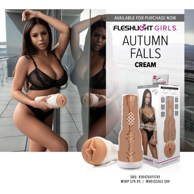 Fleshlight Autumn Falls Cream Vajina Mastürbatör