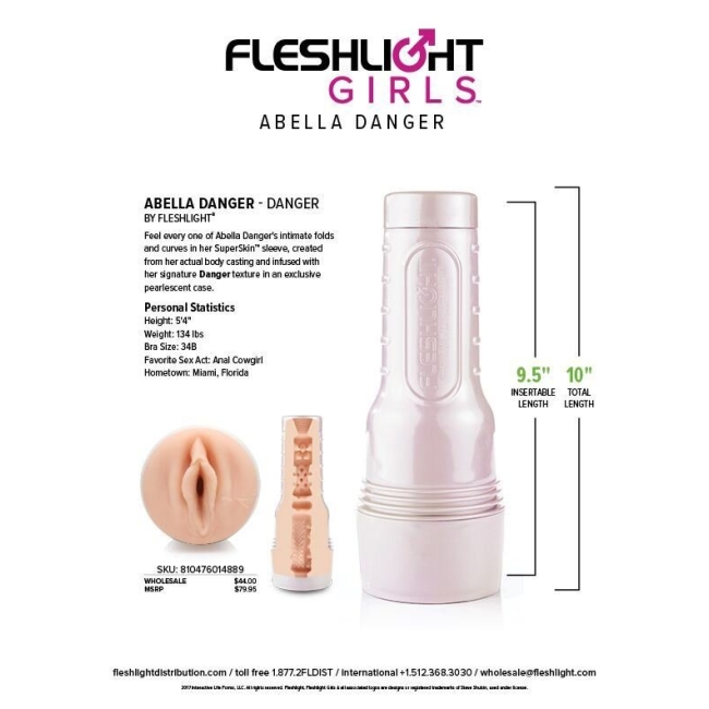 Fleshlight Girls - Abella Danger Danger Vajina Mastürbatör