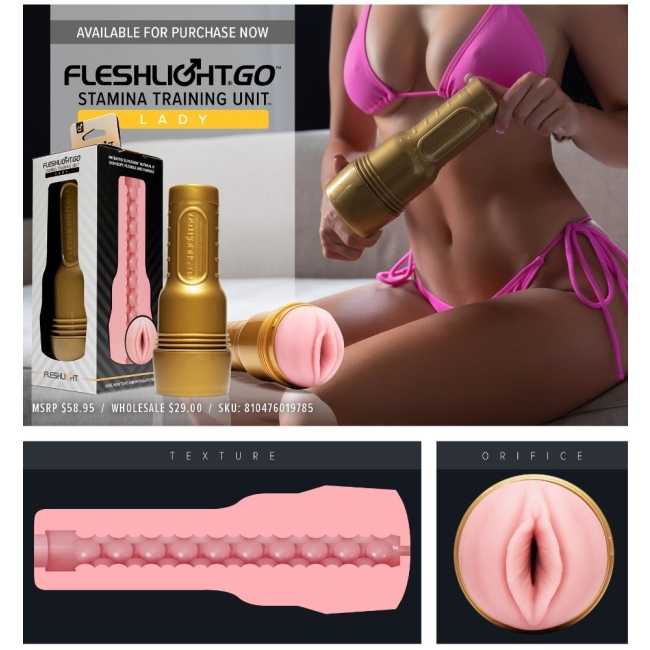 Fleshlight Go Stamina Eğitim Birimi Süper Vajina Mastürbatör