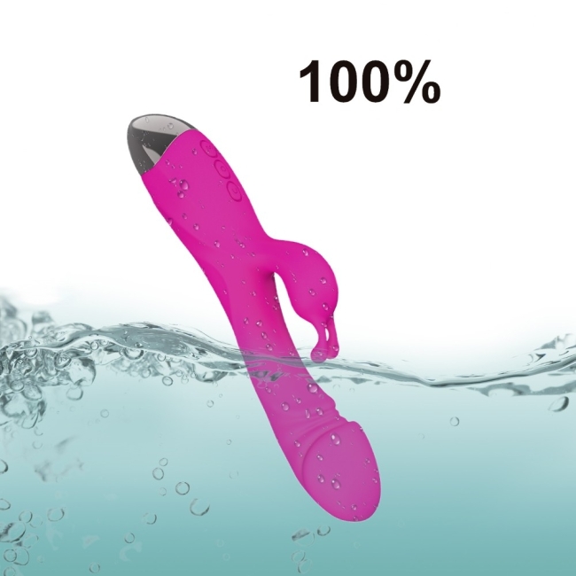 G Bölgesi ve Klitoris Özel 10 Modlu Titreşimli Şarjlı Su Geçirmez Mor Vibratör