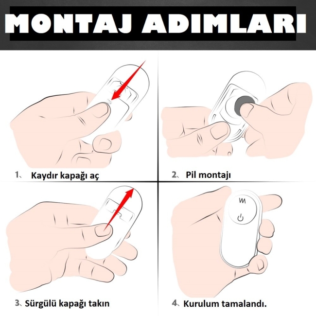 Gorman-Rct Kumandalı Penis Halkası ve Anal Vibratör