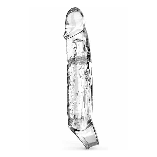 GetReal Extension Uzatmalı 19 Cm Silikon Penis Kılıfı