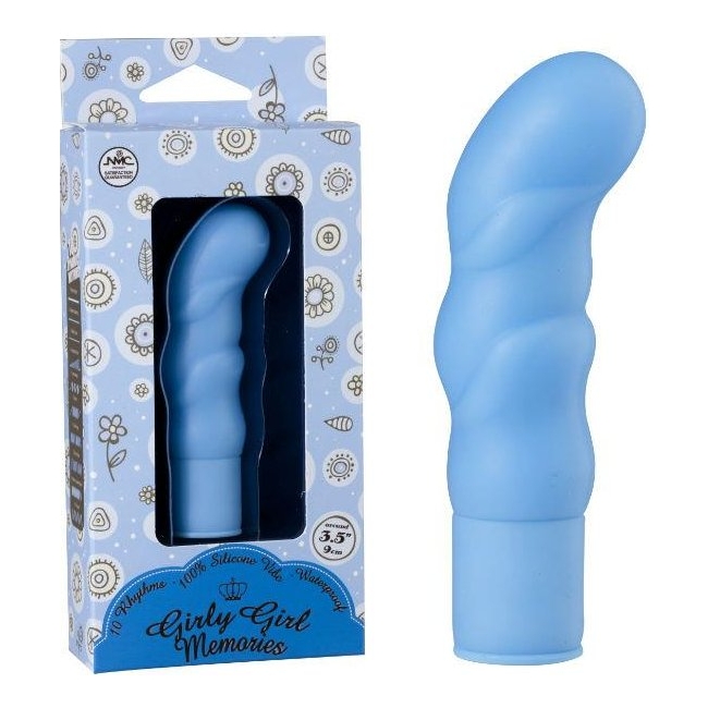 Girly Girl Memories 10 Fonksiyonlu Mini Mavi Vibratör